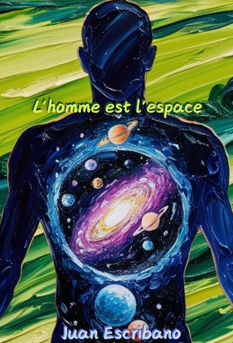 Pochette de sa troisème cassette de démo. Pochette de sa troisième démo tape, L'homme est l'esapce de 1993.